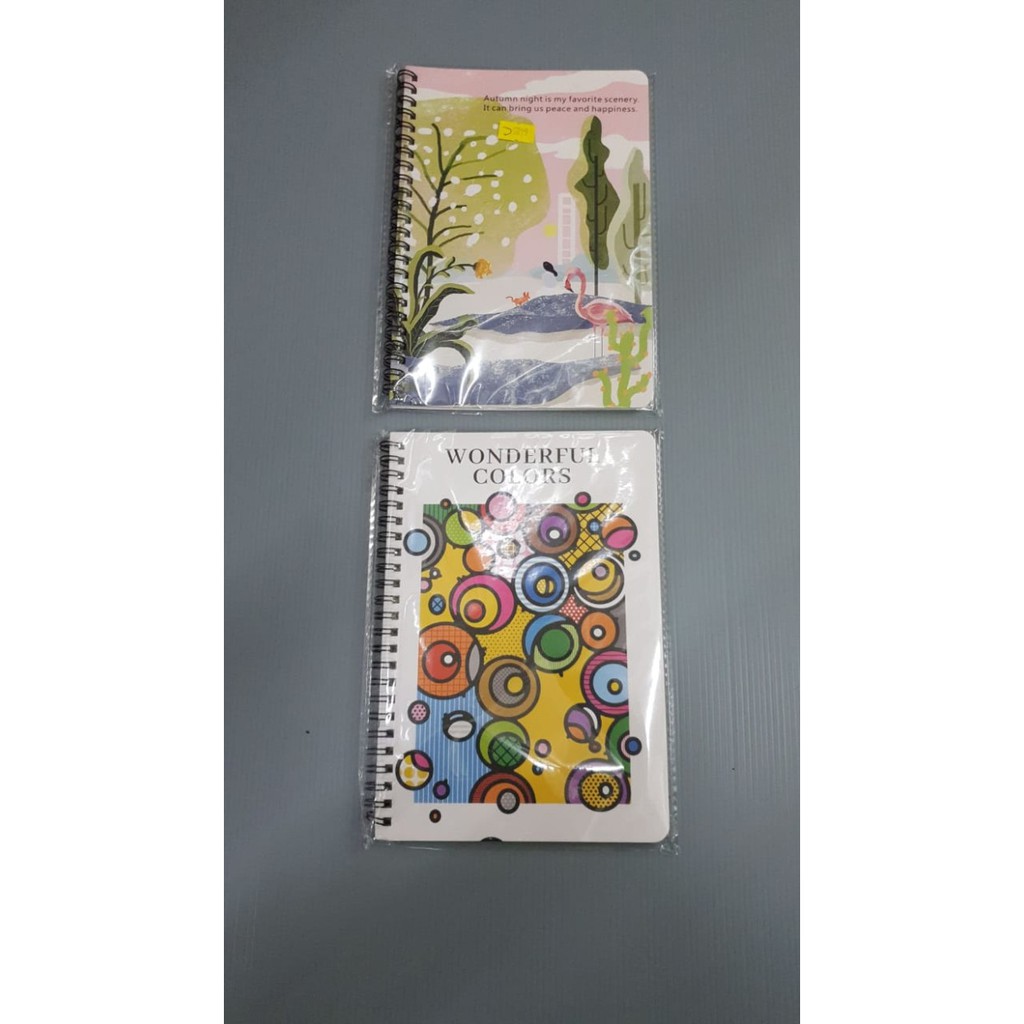 

NOTE BOOK FANCY SPIRAL A5-40 (2007/2010) | 40 LEMBAR UKURAN A5