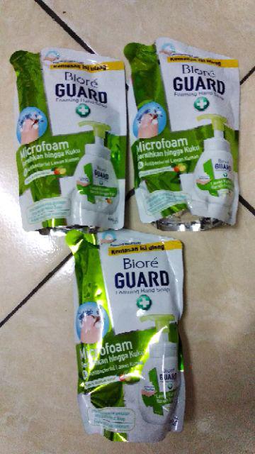 Biore Guard Foaming Hand Soap Fresh Anti-bacterial Refill