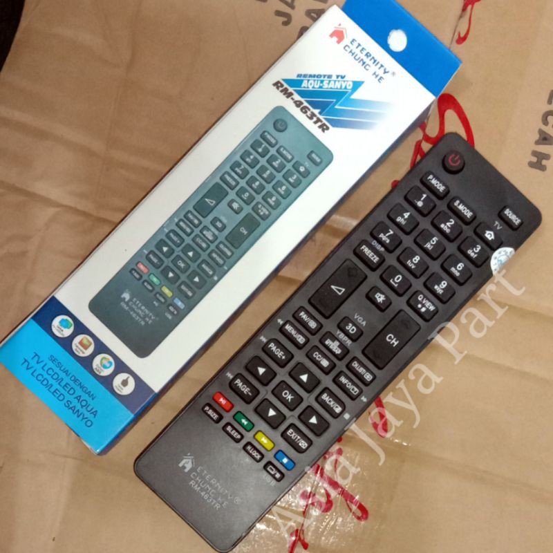 Remote TV Aqua LED Remote TV Sanyo LED