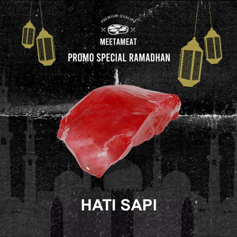 

Hati Sapi 1kg Halal / Australian Beef Liver Frozen
