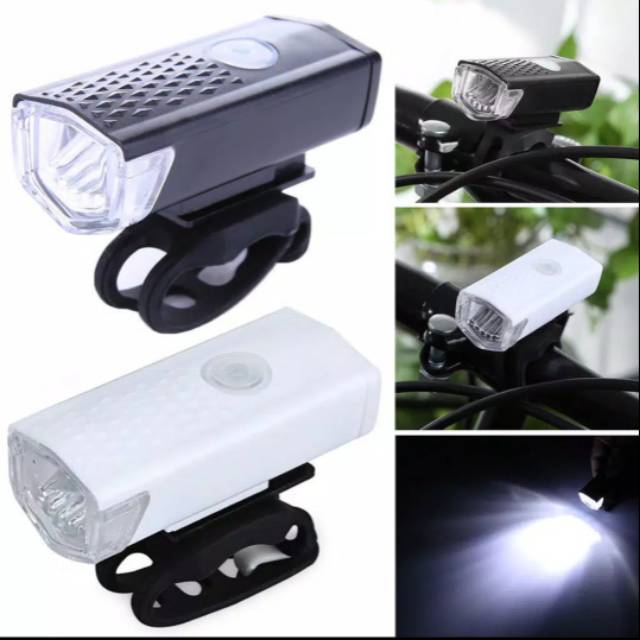 Lampu sepeda led usb