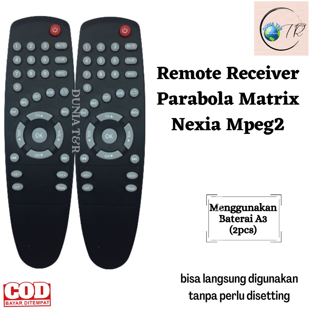 Remot Remote Receiver Parabola Matrix Nexia MPEG2