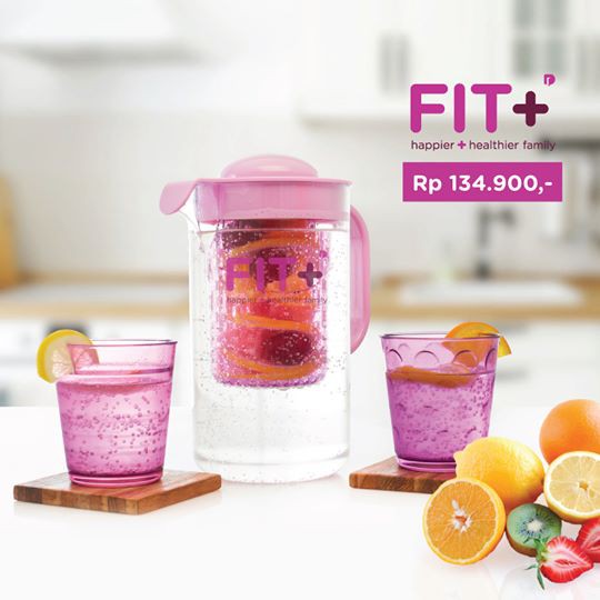 Fit + Infused Water Jug Ungu