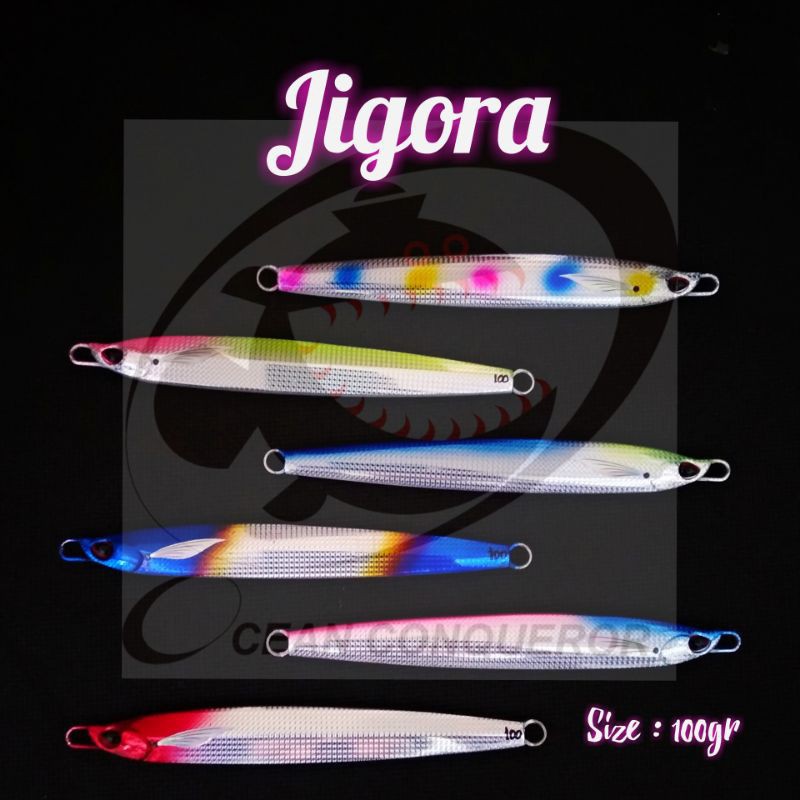 Metal Jig Jigora 100 gram GID Umpan Mancing Jigging