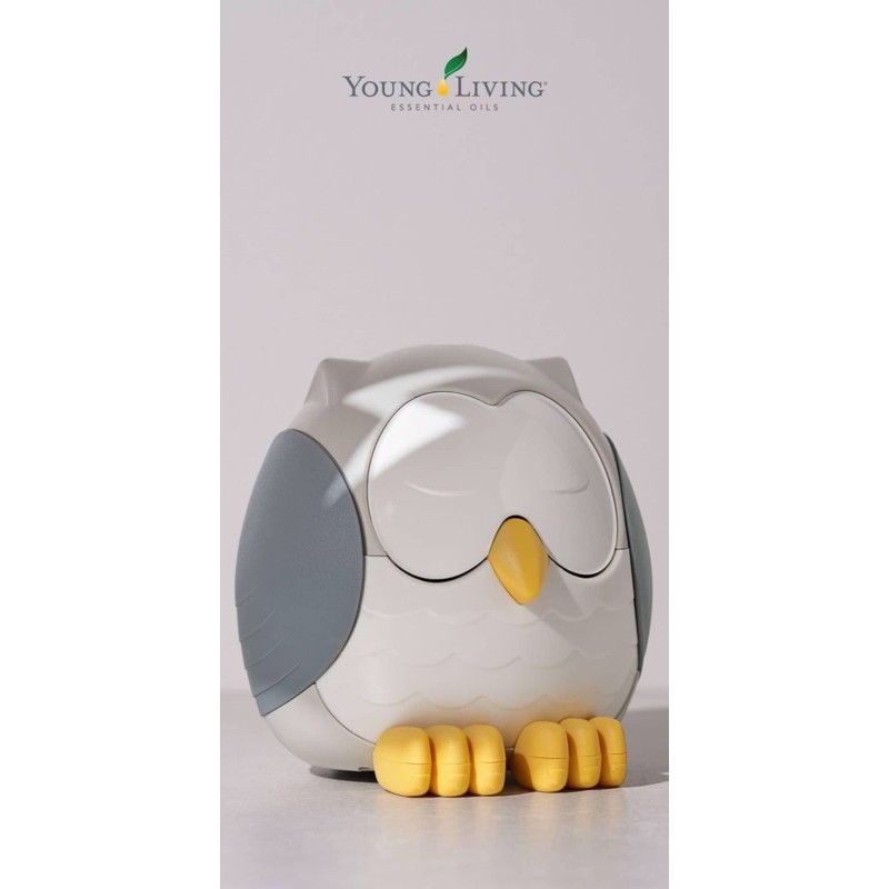 Feather Owl Diffuser Young Living FREE rak oil