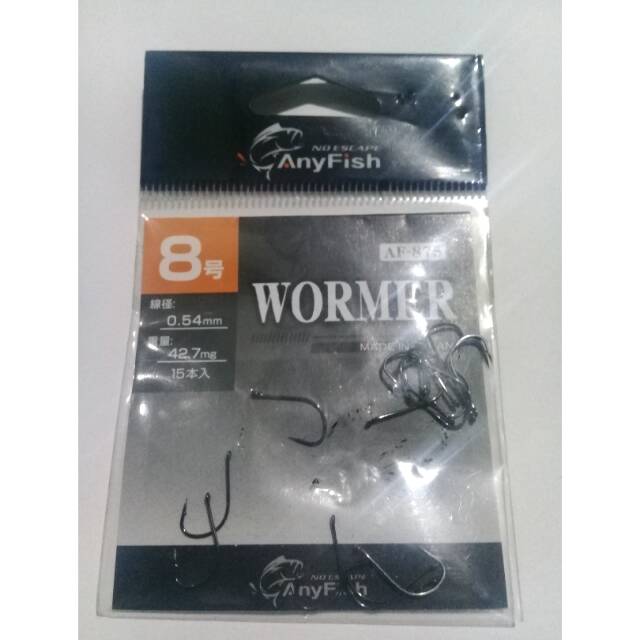 Kail pancing anyfish wormer