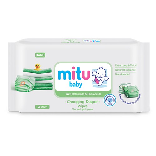 mitu baby changing diaper wipes