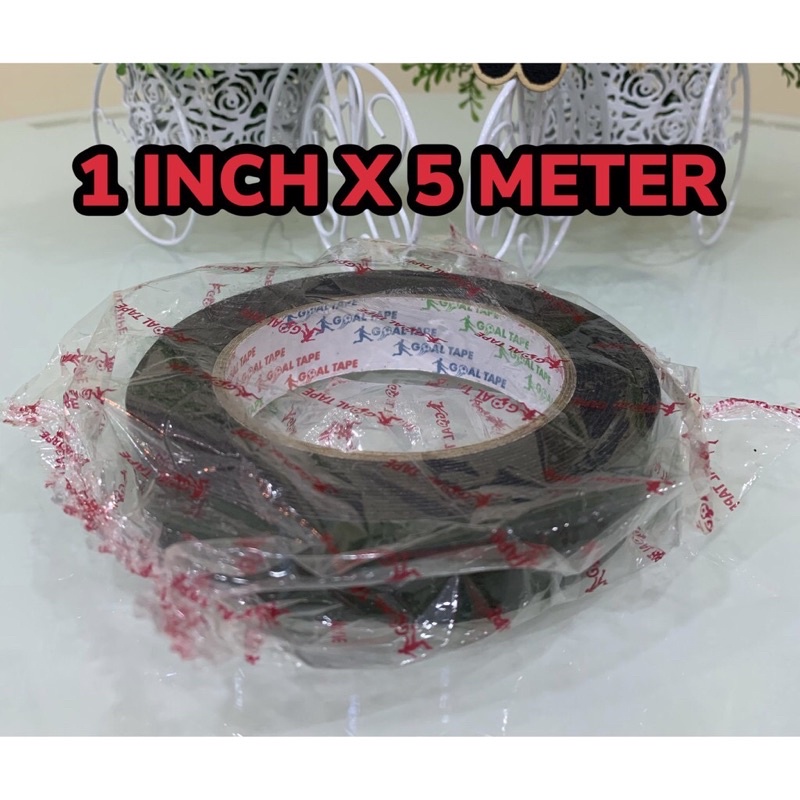 

NIPPON TAPE Double Tape Foam 1 inch 5M Double Tape Hijau Busa 3M