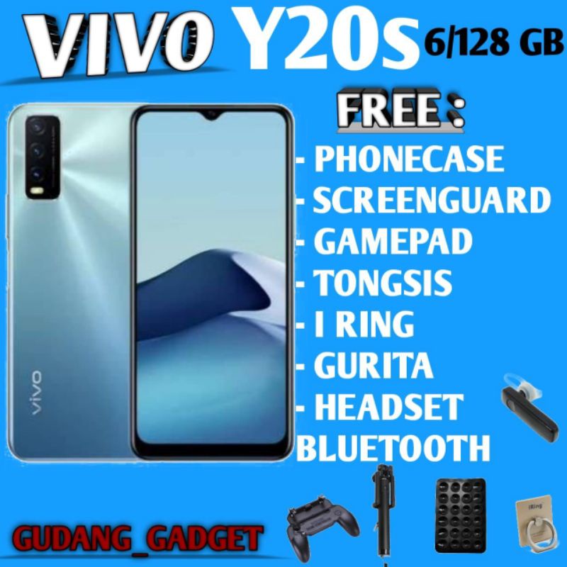 VIVO Y20S 6/128 RAM 6GB ROM 128GB GARANSI RESMI