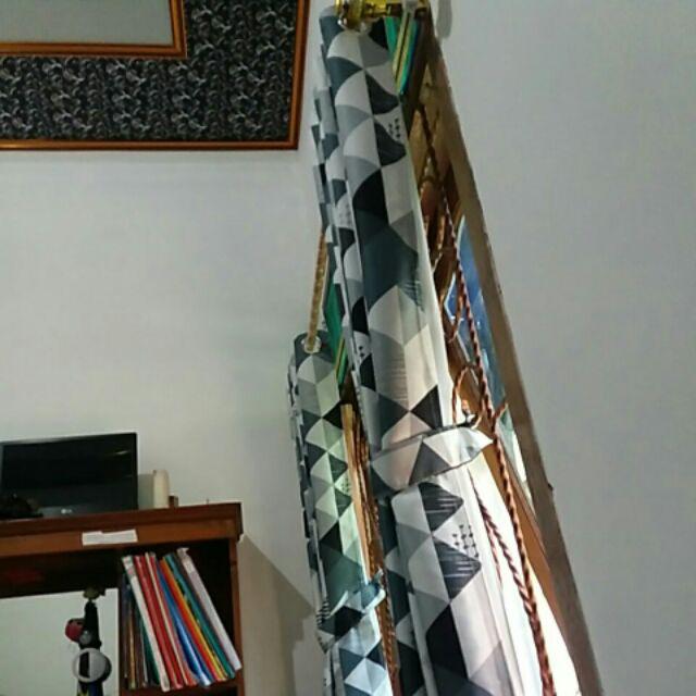 Gorden Minimalis Motif Piramid Segitiga Terbaru