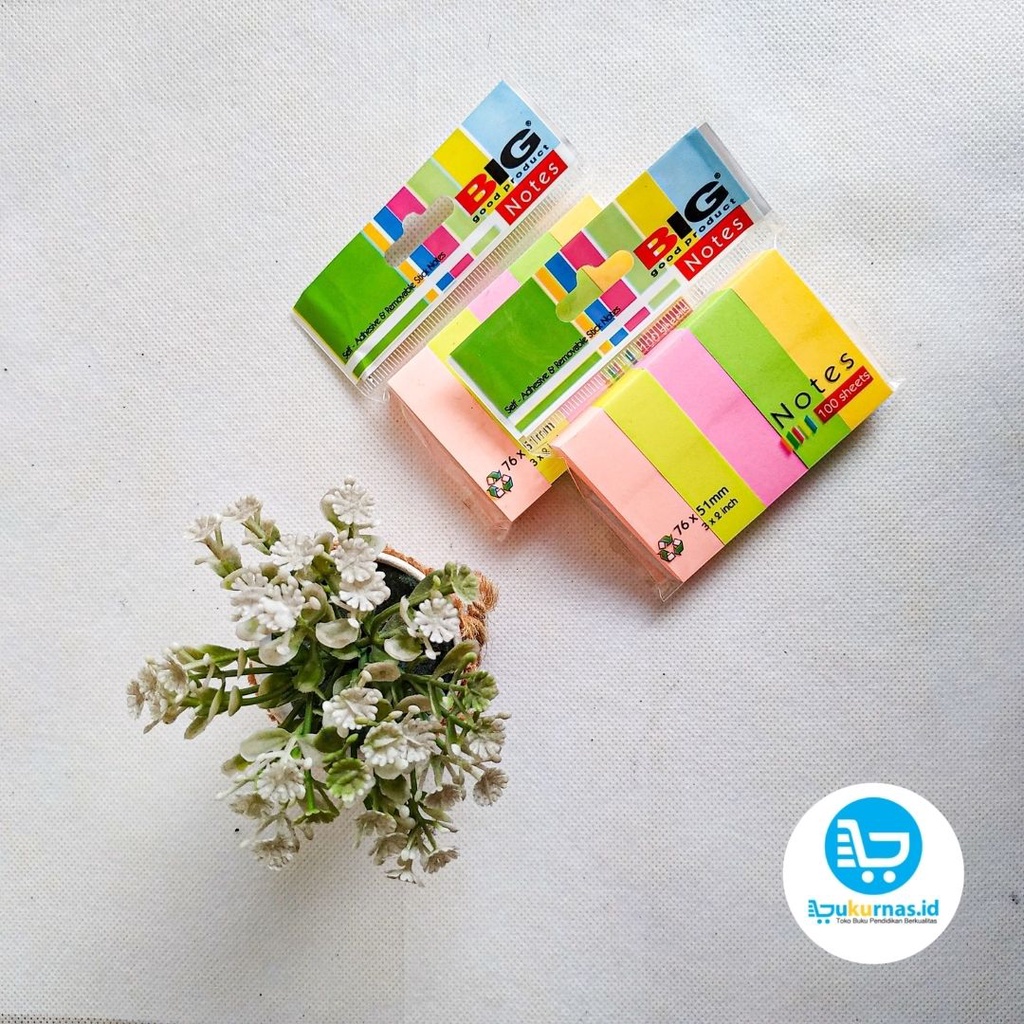 

Stick Note BIG 76 x 51 Set 5 Warna #stationary