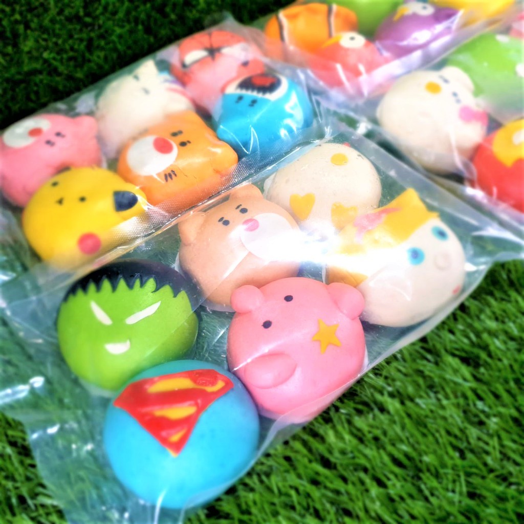 

Bakpao Karakter Premium isi 6 / Bapao Lucu / Halal