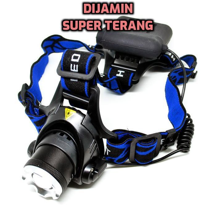 Lampu Kepala Super Terang Headlamp LED