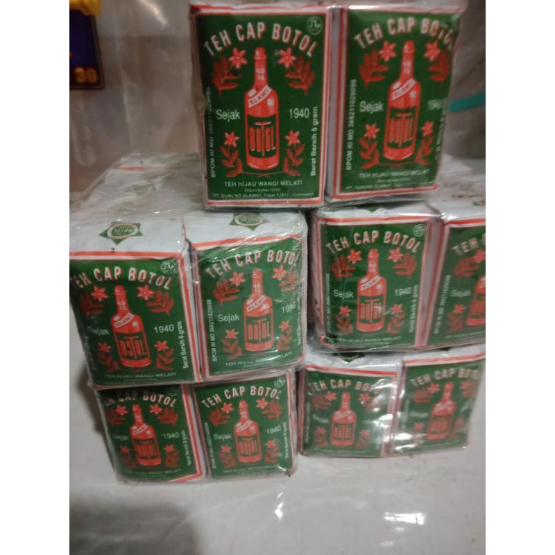 

Teh botol tubruk 8gr (10bks)