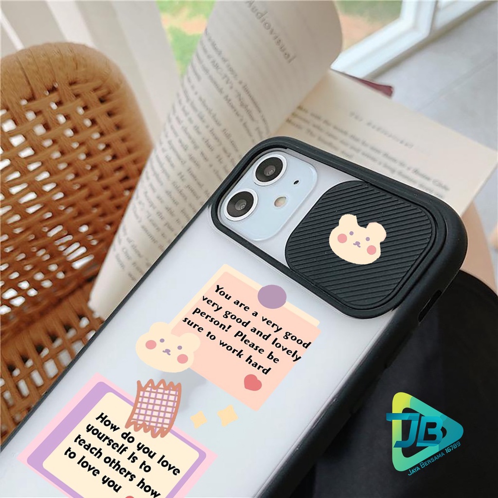 SOFTCASE SLIDE KAMERA STICKER OPPO VIVO SAMSUNG XIAOMI REALME IPHONE ALL TYPE JB4953