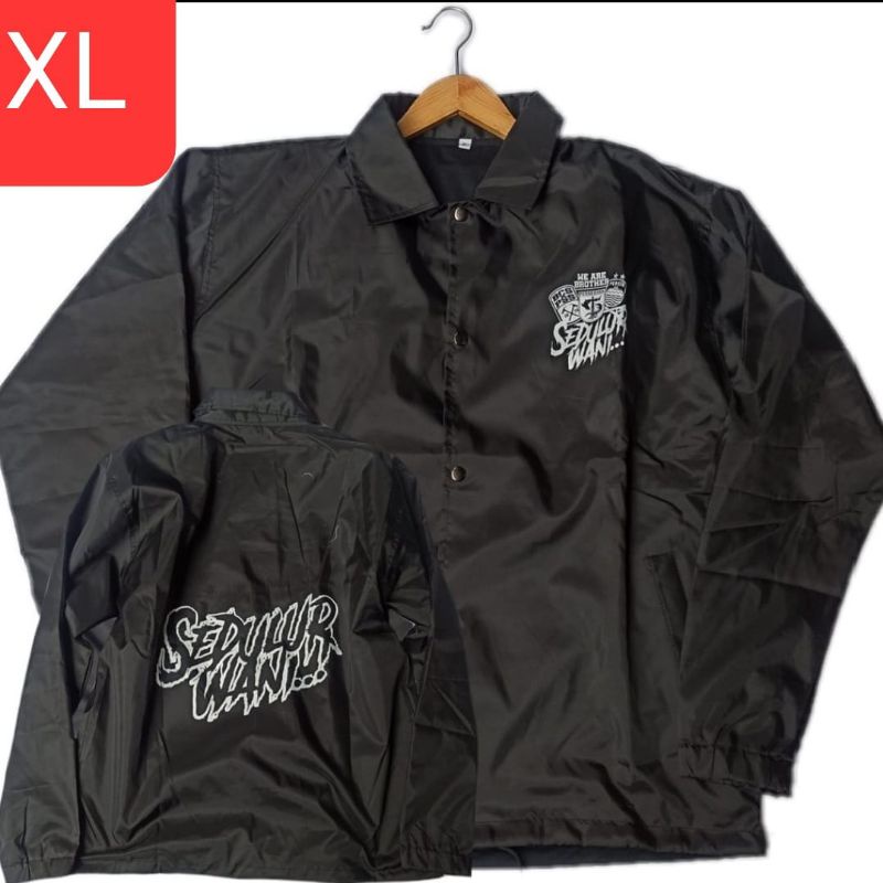 Jaket Coach Persebaya Sablon size L dan XL