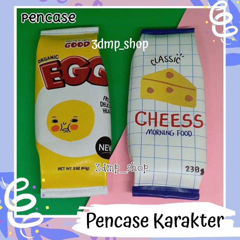 Pencase Karakter Makanan