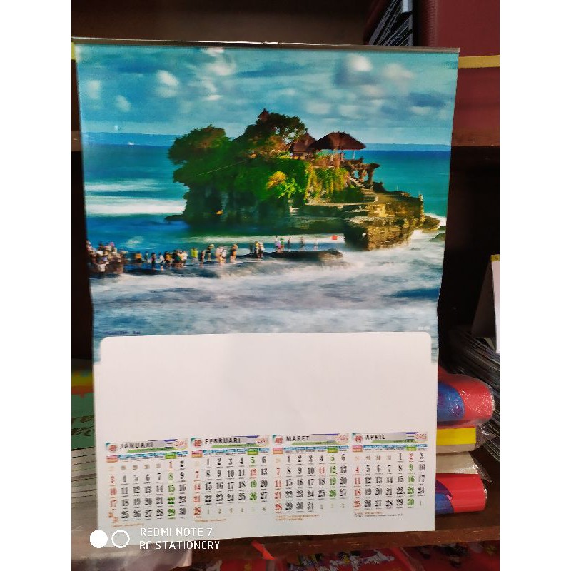 

kalender caturwulan 2021 pemandangan Indonesia