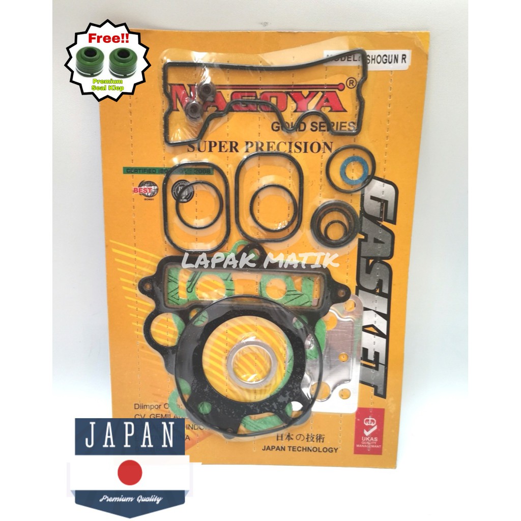 Paking Gasket TOP SET SHOGUN R Nagoya Gold perpak packing