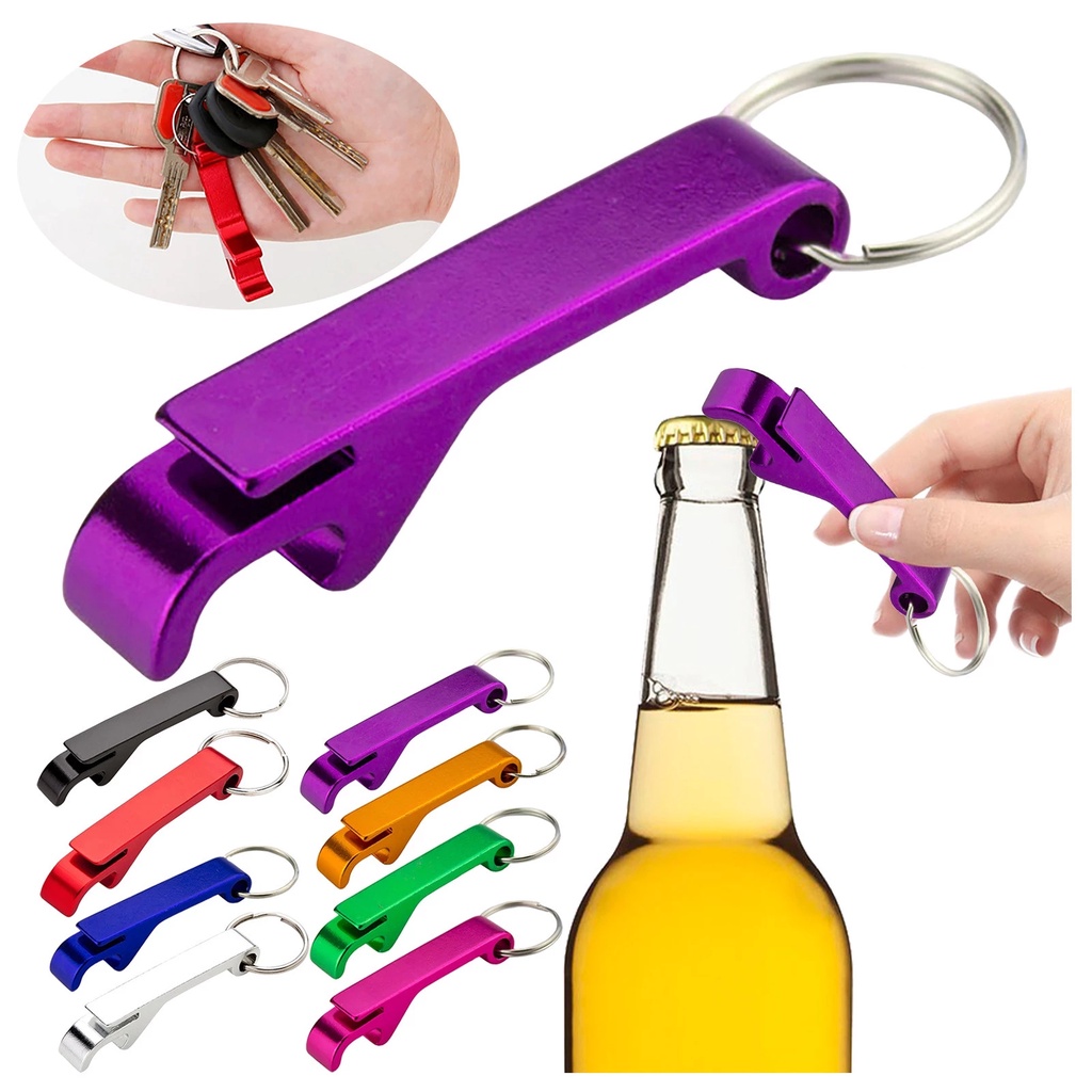 [Antler Design Bottle Opener Keychain Pendants Aluminum Portable Keyring Beer Bottle Opener]