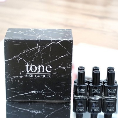 TONE KUTEK SERIES (VITAMIN BOOSTER / NAIL FOUNDATION / BLACK / NUDE / MIXED / WINTER / EARTH / CHIC / TOP COAT (1 BOX ISI 24))