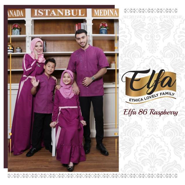 Ethica Elfa 86 - Baju Muslim Sarimbit Keluarga Family Series Original Termurah