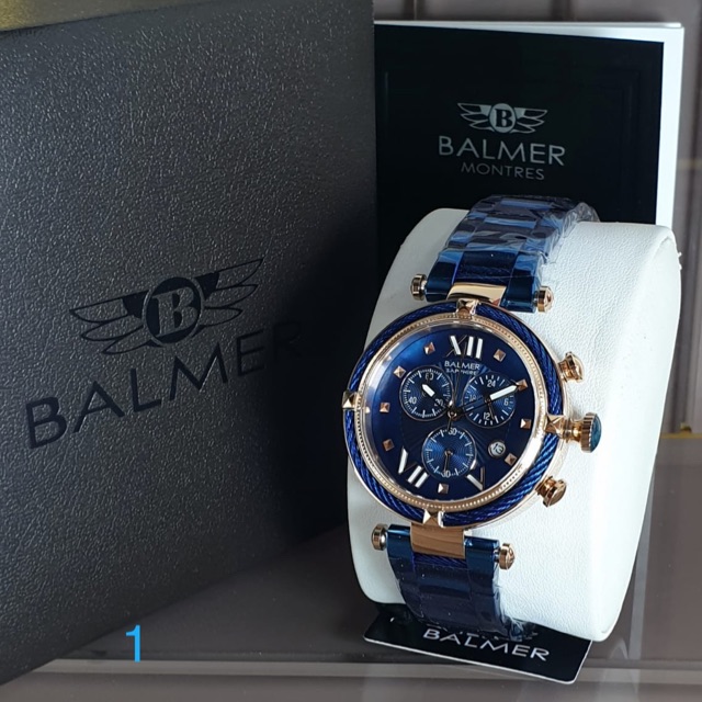 Jam Tangan Wanita Balmer 8110 Sapphire Original