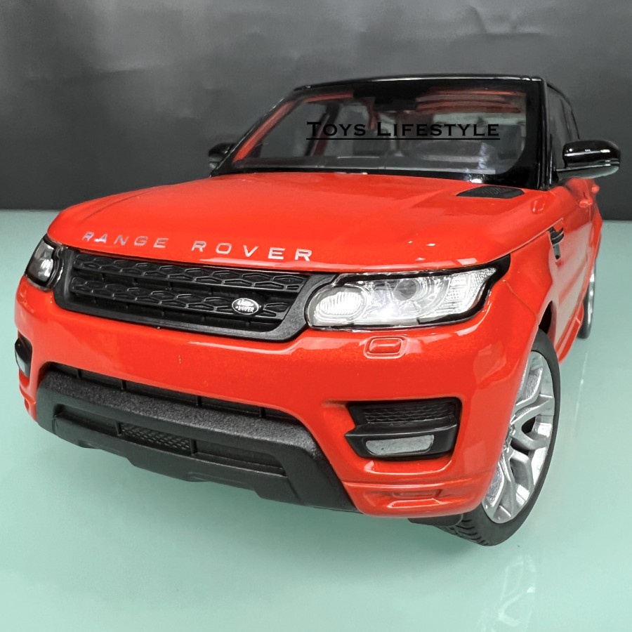 Welly Diecast - Range Rover Sport Skala 1:24 (Oranye)