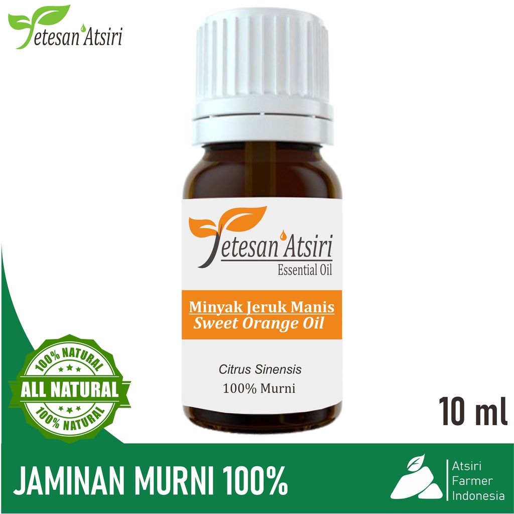 10ml minyak atsiri jeruk manis murni 100% biang 10ml sweet orange pure essential oil 100% 10 ml minyak atsiri jeruk manis murni 100% biang 10 ml sweet orange pure essential oil 100% aromatherapy aromaterapi diffuser oil pure