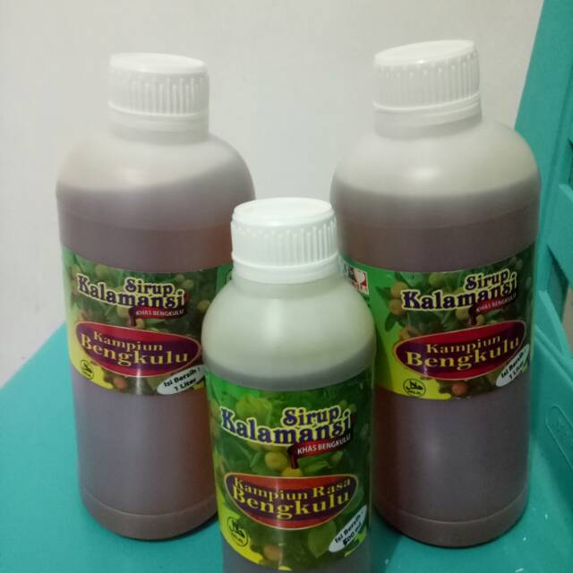 

Sirup Jeruk Kalamansi asli Bengkulu