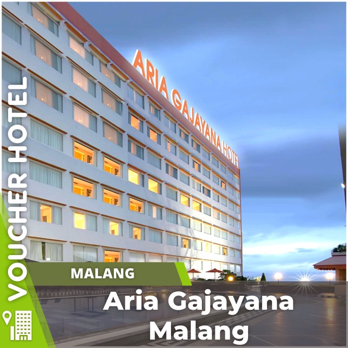 Jual Voucher Hotel Aria Gajayana Malang Indonesia Shopee Indonesia