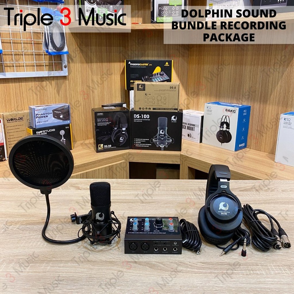 Paket Recording Dolphin Sound ds2 Bundle Recording package