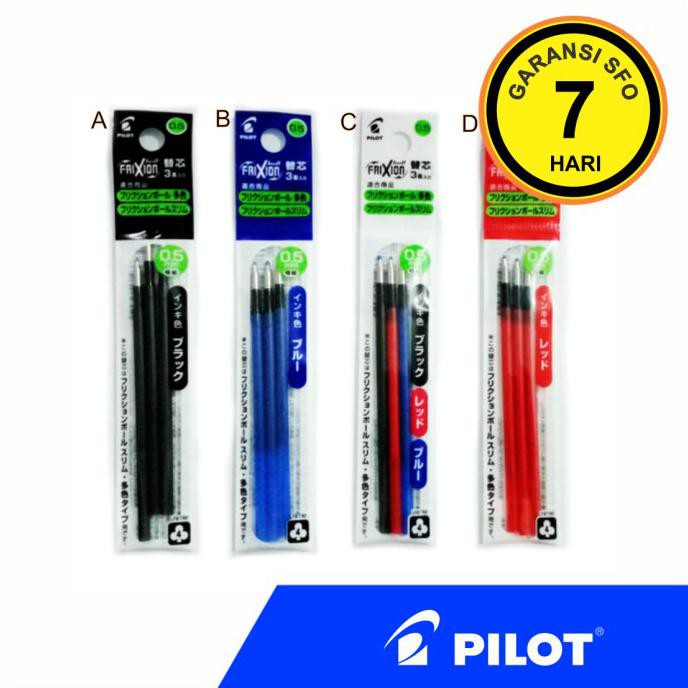 

Favorit] Refill Pen Pilot Frixion 3 In 1 - Hitam