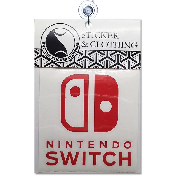 Stiker Nintendo Switch Logo Game Console Cutting Sticker untuk aksesoris Mobil Motor