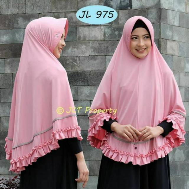 (COD)JILBAB JUMBO LIST REMPEL TERBARU 2021