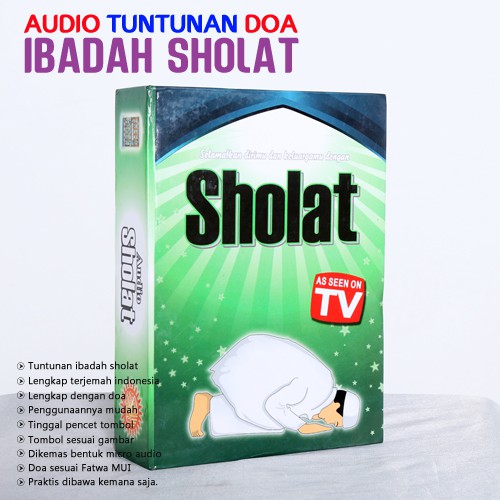 Audio Sholat Lengkap dengan Buku GARANSI 1 TAHUN