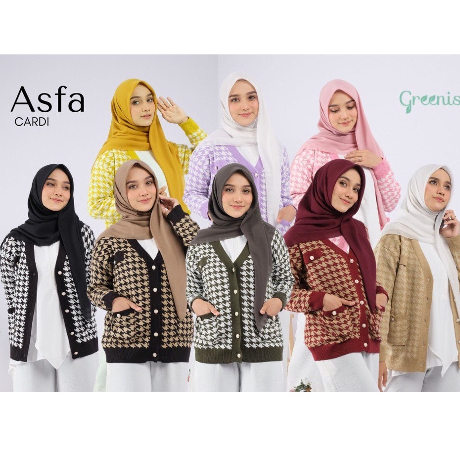 Greenism ASFA Cardigan Quality Premium