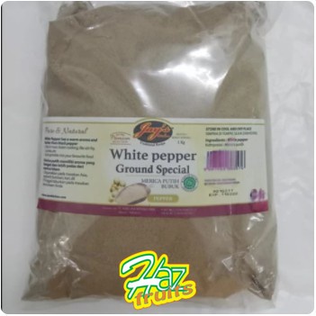 

JAYS JAY'S WHITE PEPPER GROUD SPECIAL MERICA PUTIH BUBUK 1 KILO