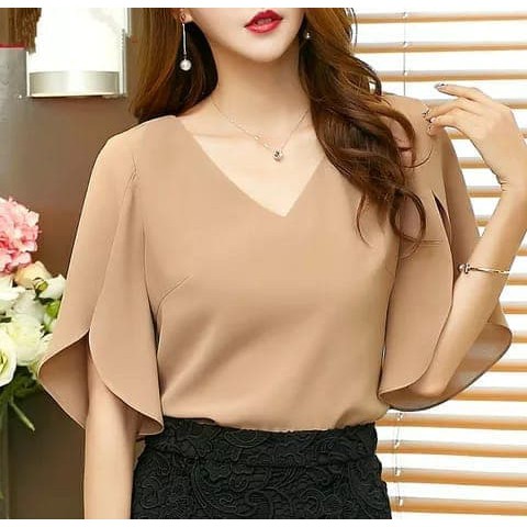 [Blouse Kaila RO] blouse wanita twiscont var color