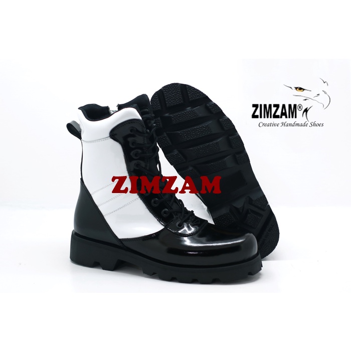 SEPATU ZIMZAM PDL PRIA PDL POLISI PROVOST BOOTS SAFETY