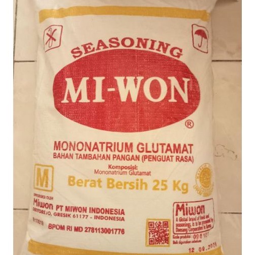 Miwon MSG Penyedap Rasa / Micin Miwon Repack 1kg Termurah Terlaris