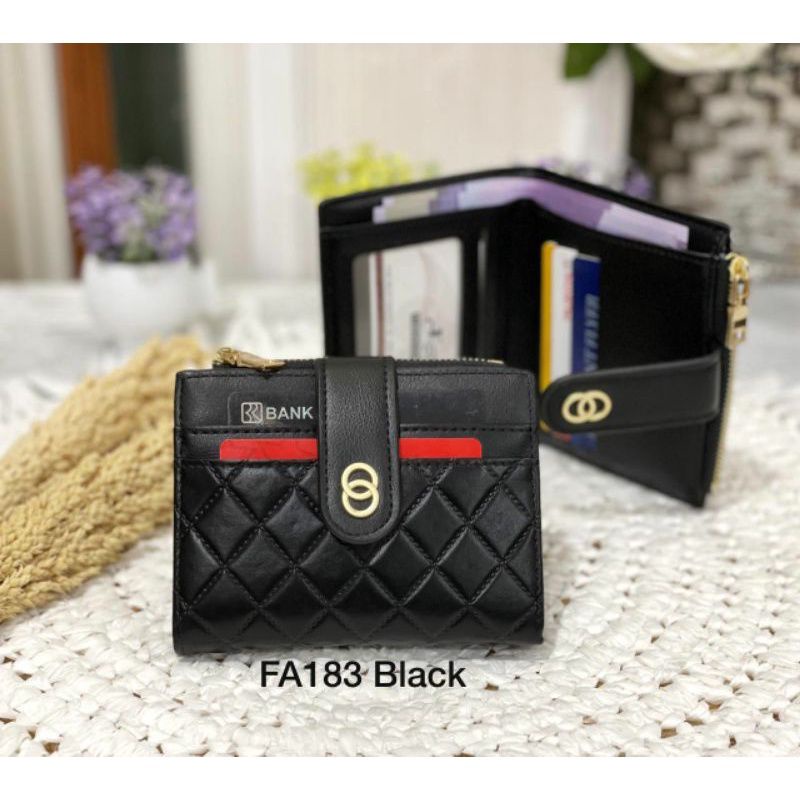 Dompet Pendek Lipat Mini Kancing