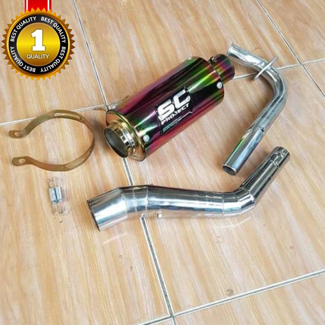 KNALPOT AEROX-AEROX 155 SC PROJECT RAINBOW TITAN