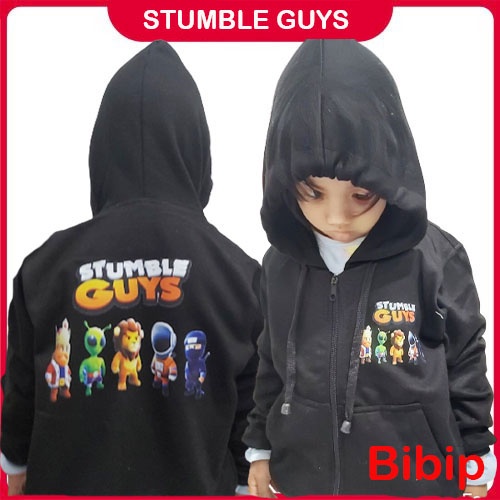 JAKET ANAK RESLETING STUMBLE GUYS JAKET HOODIE SABLON STUMBLEGUYS