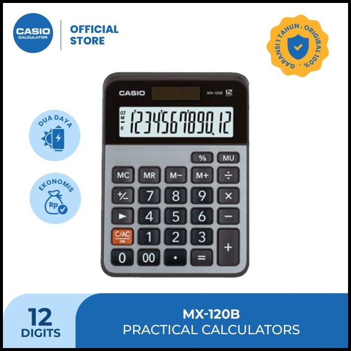 

Casio Value Series Calculator Mx-120B