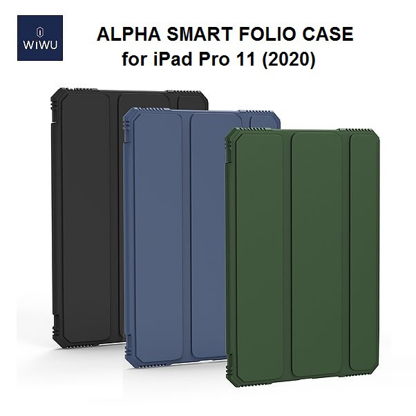 WIWU ALPHA Smart Folio Case for iPd Pro 11 (2020)