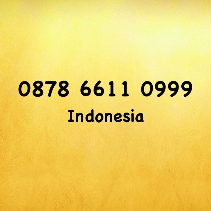 Nomor Cantik XL Bebas Triple A - 999 - 99 - 0878 6611 0999