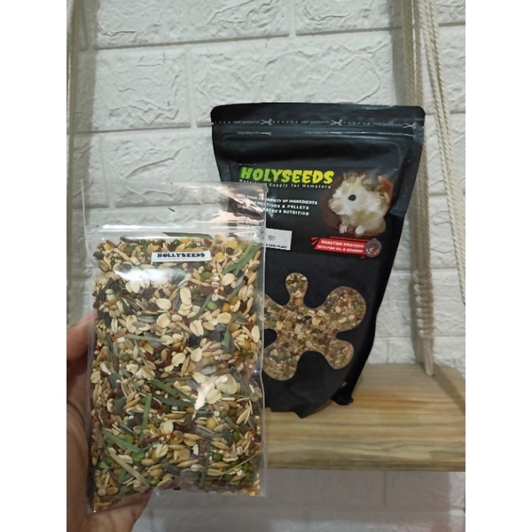 HOLYSEEDS Hamster Food - Makanan Hamster 100 gram Hollyseed Holly seed Pakan Holyseed