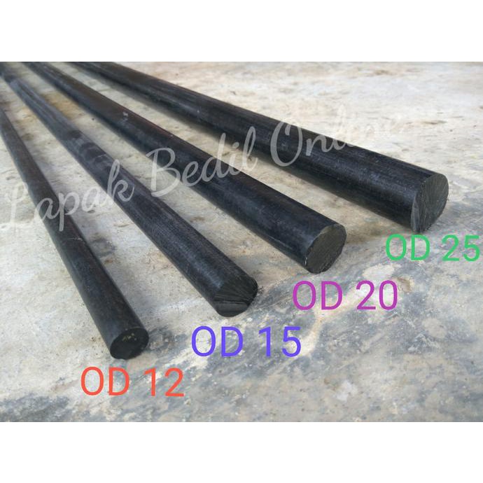 '+'+'+'+] Teflon Hitam od 15 mm / teflon batangan / teflon pcp / teflon bahan