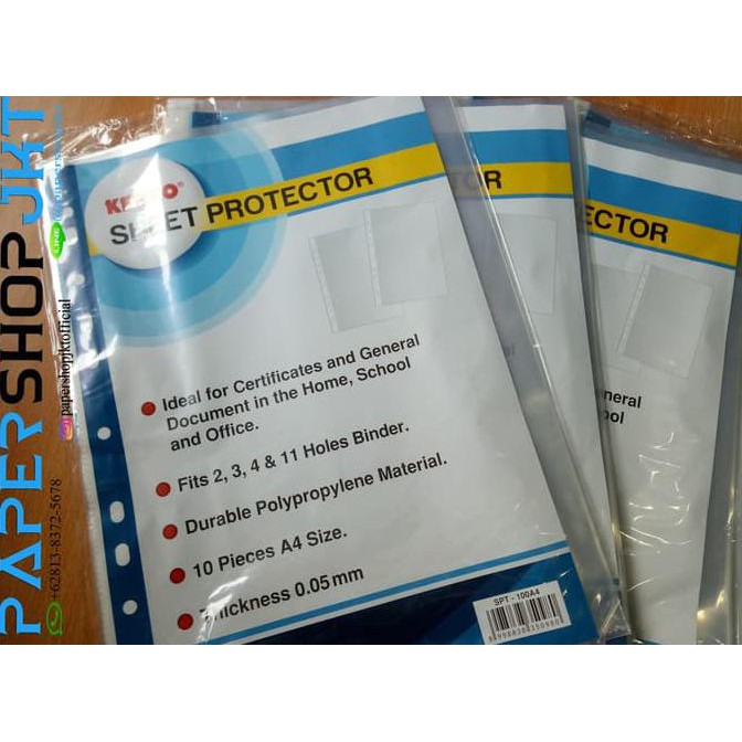 

GROSIR!!! Sheet Protector FC Kenko - A4